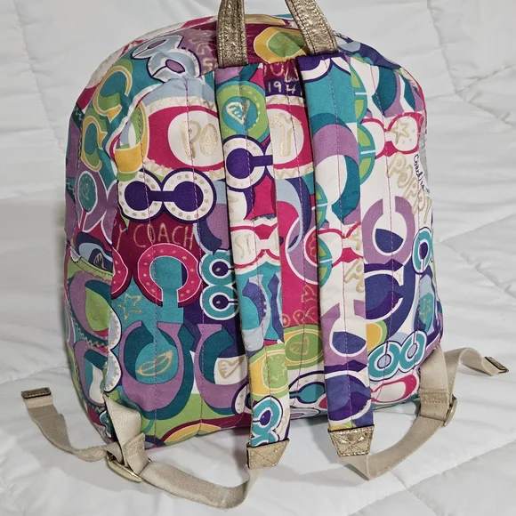 Coach Limited Edition 2010 Pop C Glam Backpack - Picture 2 of 10